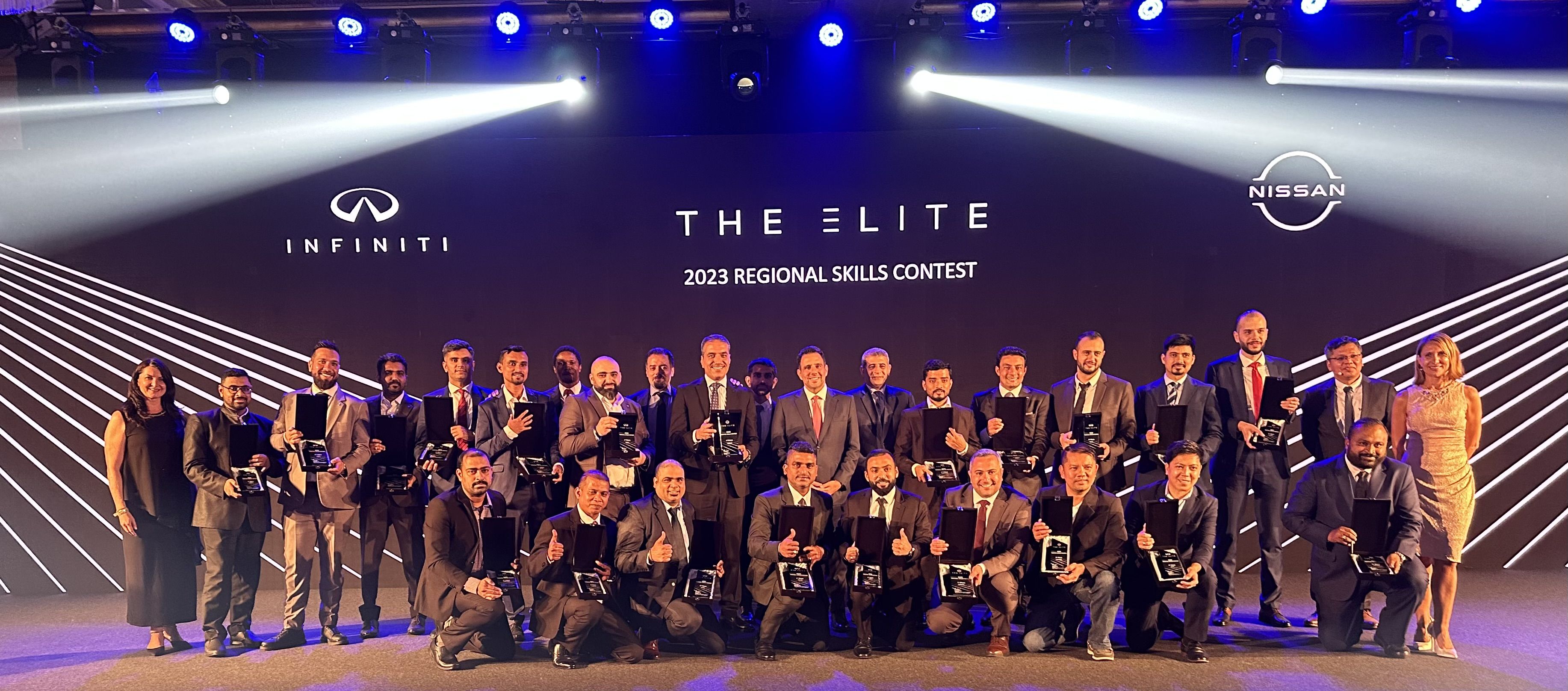 Nissan and Infiniti Al Babtain dominate the Regional 'ELITE' Skills